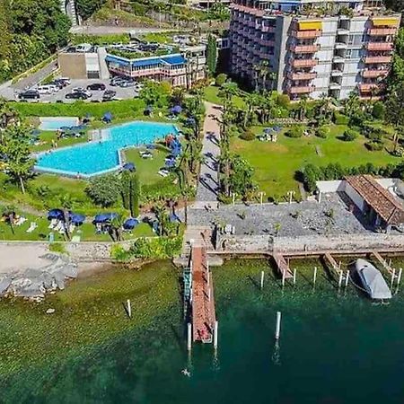 Appartamento Con Piscina E Sauna Bissone Esterno foto